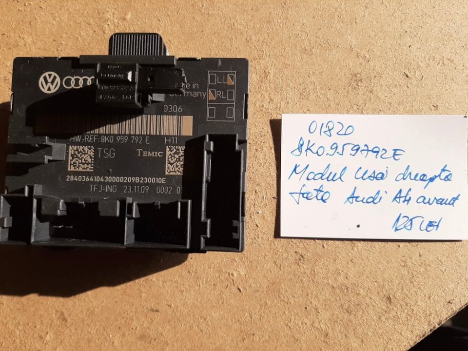 01820 Modul usa dreapta fata Audi A4 avant