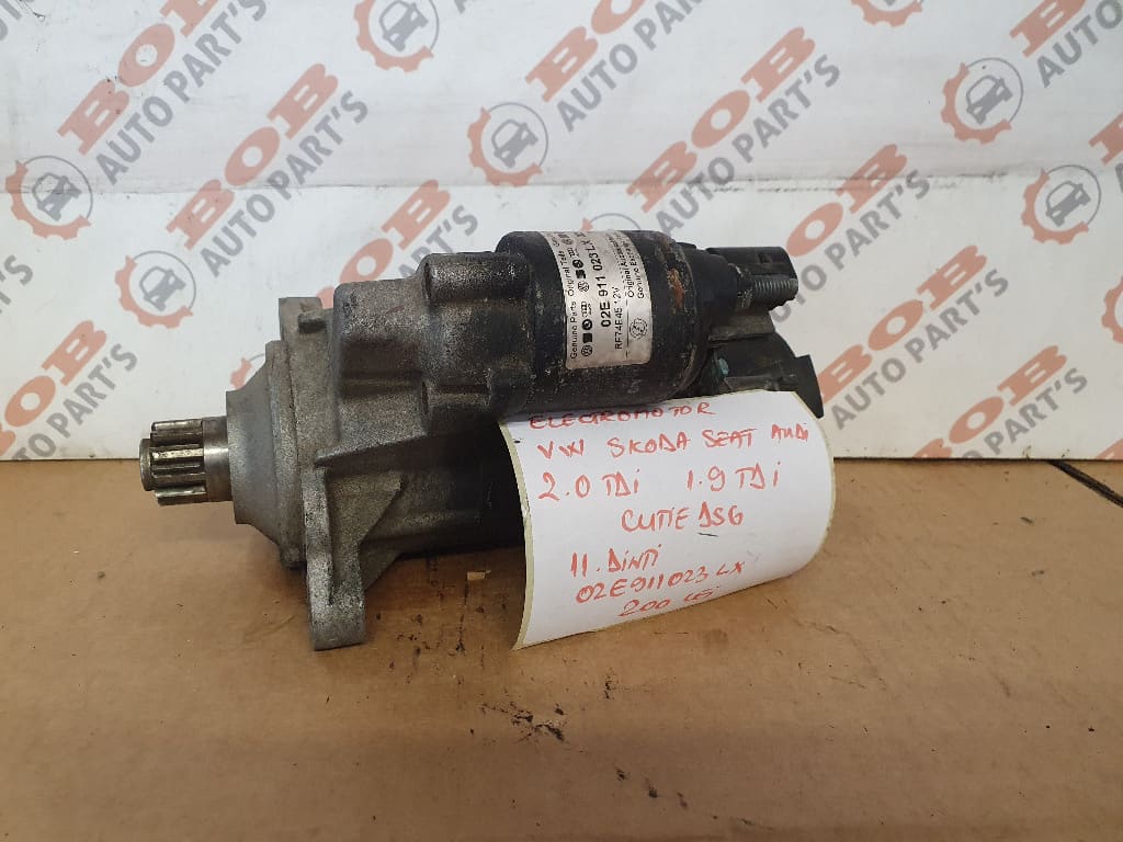 Electromotor Volkswagen Skoda Seat Audi 1.9 TDI 2.0 TDI DSG 02E901023LX 11 DINTI