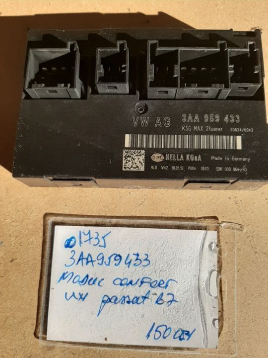 01735 Modul confort Vw Passat B7 3AA959433