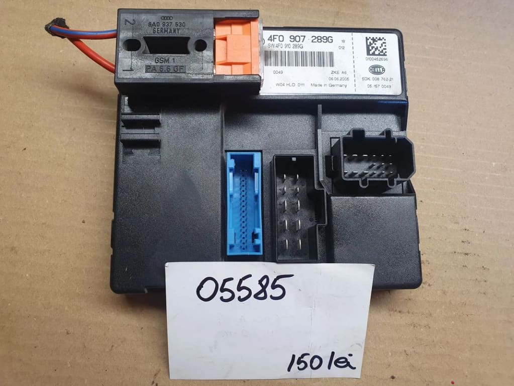 05585 Calculator modul confort Audi A6 C6 4F0907289G