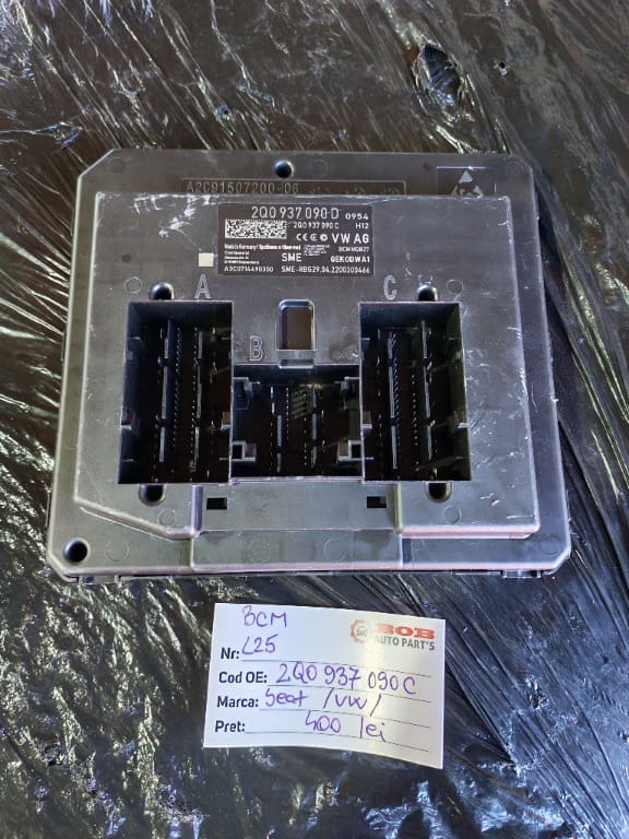 L25 BCM / Modul Confort Volkswagen Skoda Seat cod 2Q0937090C