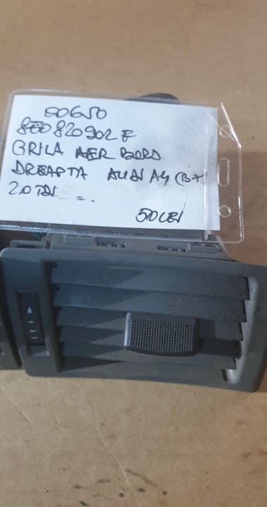 00650 Grila Ventilatie Dreapta Audi A4 B6/B7 8E0820902F