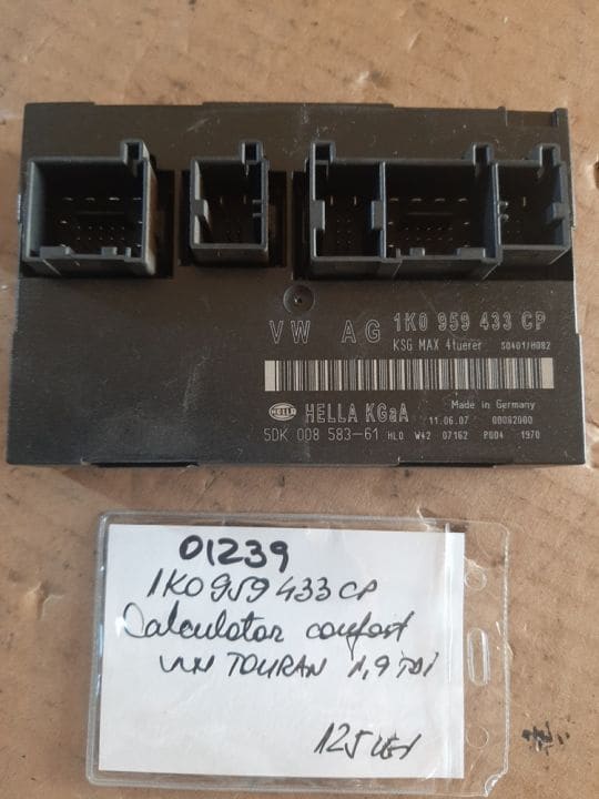 01239 Calculator confort Vw Touran 1.9 tdi 1K0959433CP