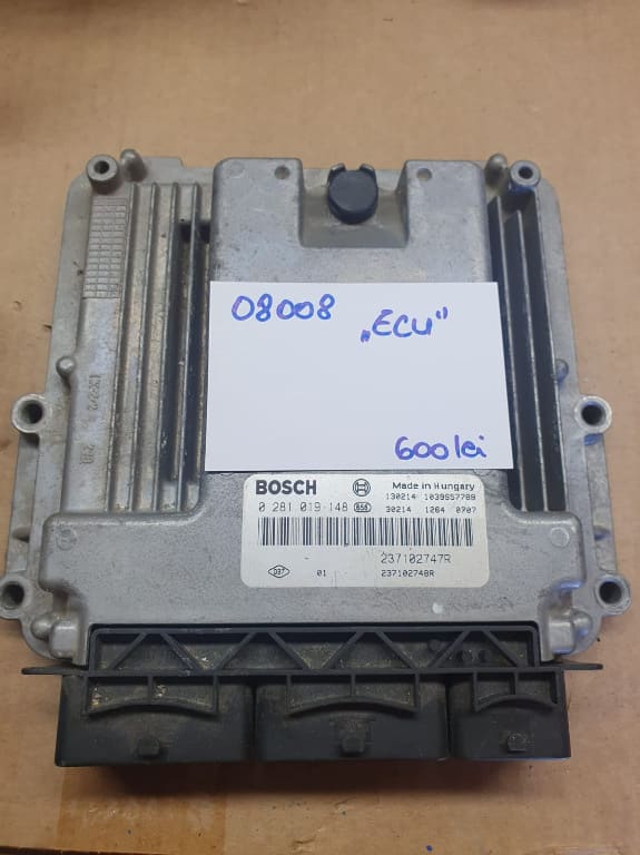 ECU Calculator Motor Renault Clio 1.5 dci, 237102747R, 237102748R, 0281019148 08008 1C/L22