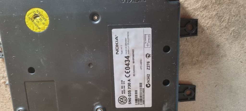03562 Modul bluetooth vw passat touareg 5n0035730a