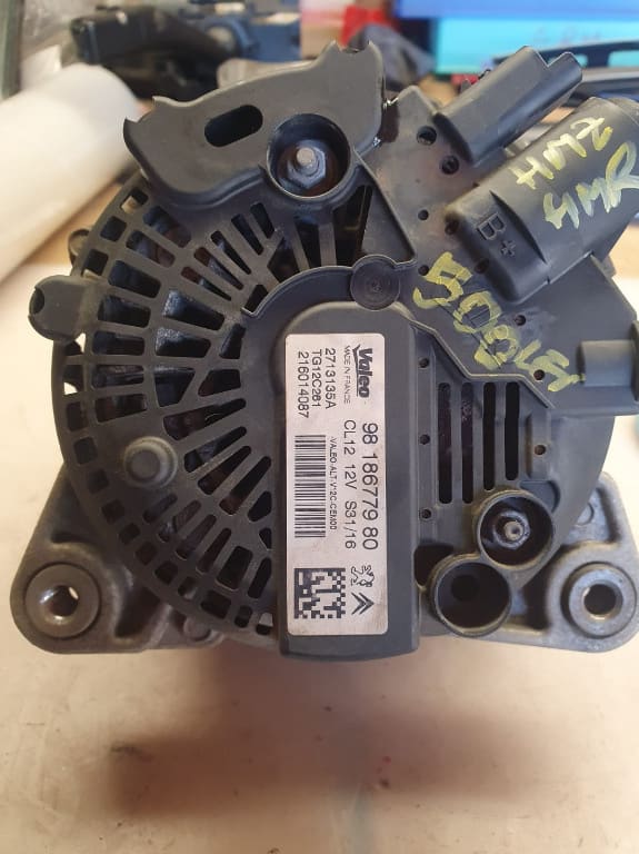 ALTERNATOR CITROEN / PEUGEOT 2008 76.000 KM 9818677980 TG12C261