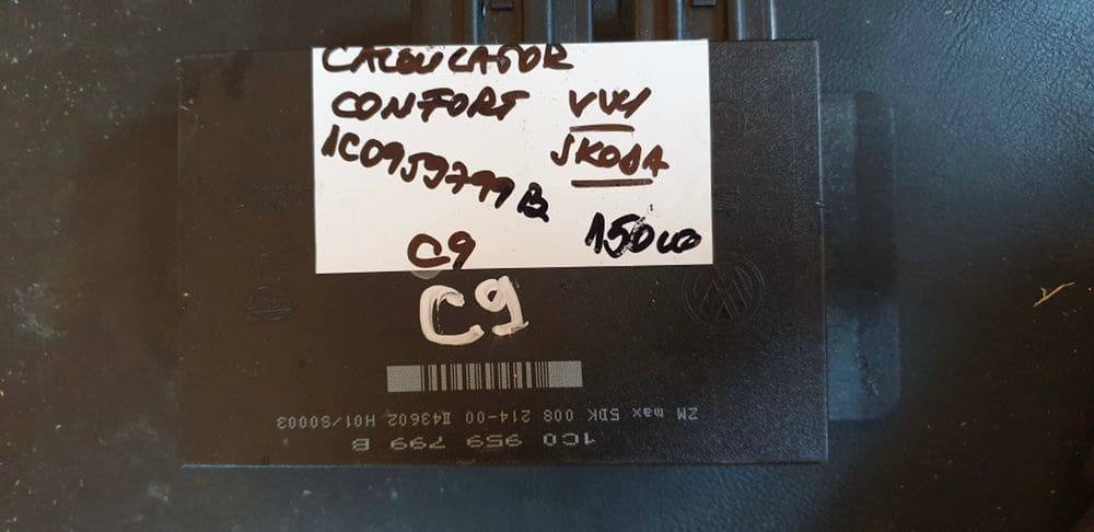 C9 Calculator confort Vw, Skoda 1C0959799B