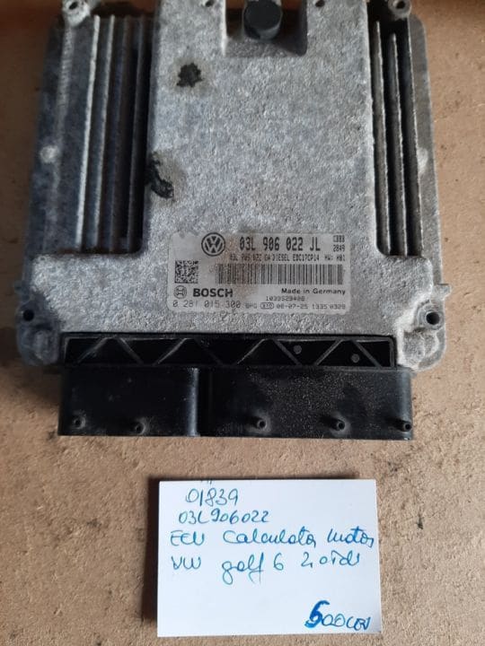01839 ECU Calculator motor Vw Golf 6 2.0Tdi 03L906022JL