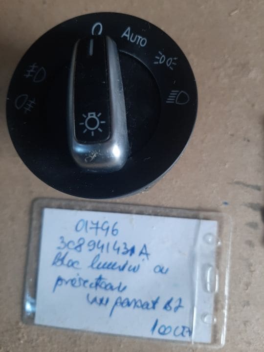 01796, 00674 Bloc lumini cu auto si proiectoare Vw Passat 3C8941431A
