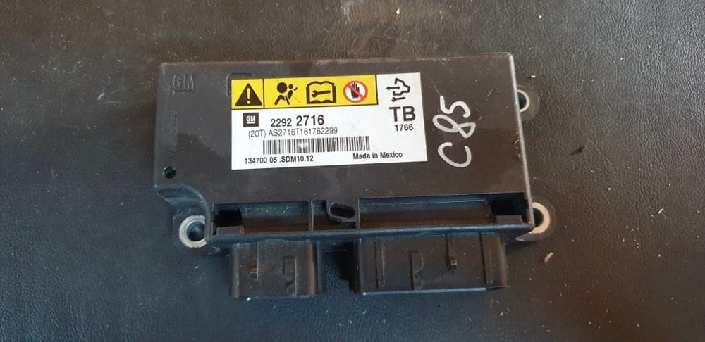 C85 Modul airbag Opel Insignia 22922716
