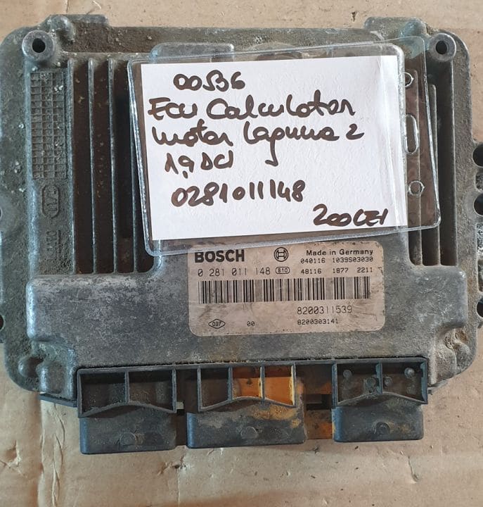 ECU Calculator motor Renault Laguna 2 1.9Dci 0281011148 00536 1C/L14
