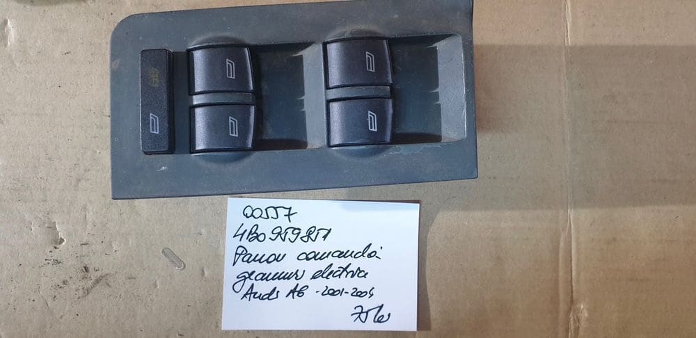 00557 Panou comanda geamuri electrice Audi A6 2001-2004 4B0959851 1C/L44