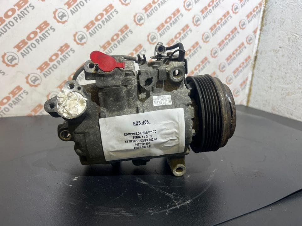 BOB 405 Compresor Clima BMW 2.0 D Seria 1/3/5 E8x/E9x/E6x 4472601852 2005-2011