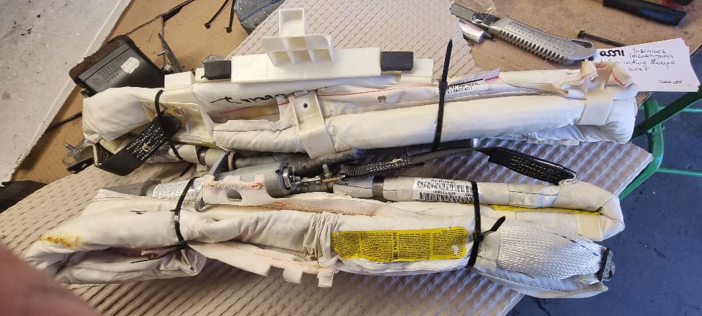 05511 05121 Airbag cortina stanga/dreapta bmw e65 30319165a 1020061490144 30319166a 102030870178