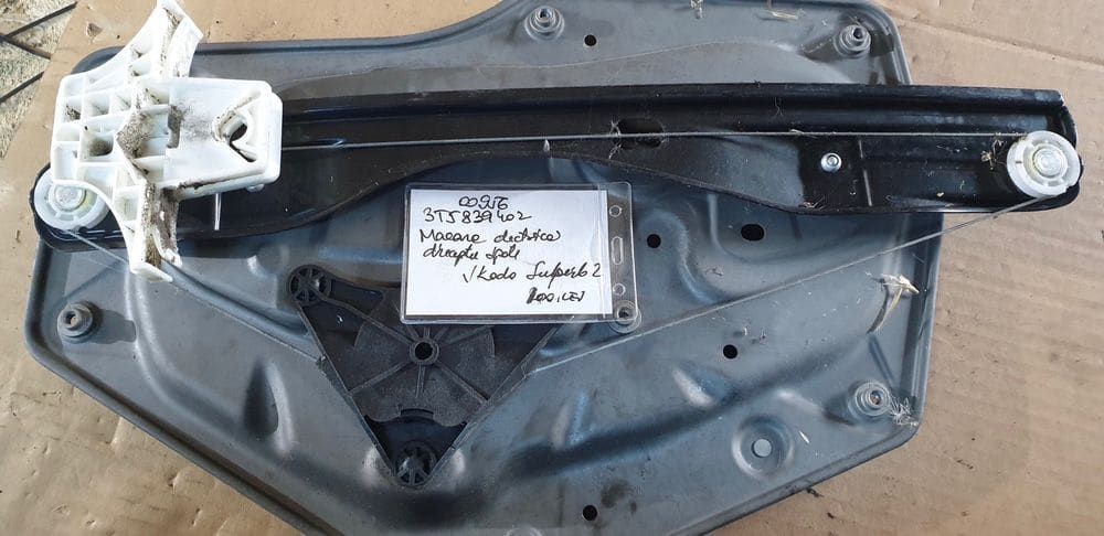 00956 Macara electrica dreapta spate Skoda Superb 2 3T5839402 01726
