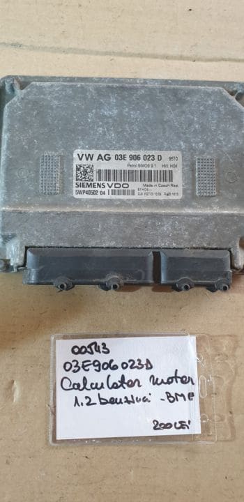 ECU Calculator motor 1.2 Benzina BME 03E906023D 00543 1C/L25
