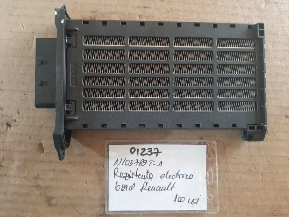 01237 Rezistenta electrica bord Renault N103789T-D