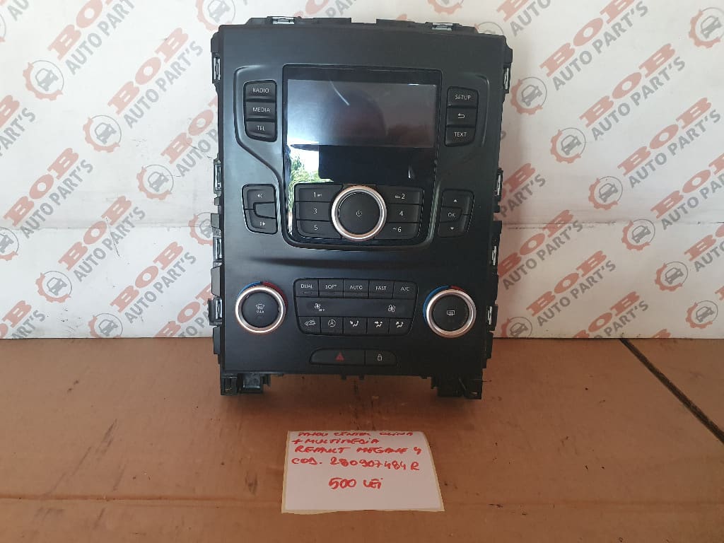 Panou Control Multimedia si Climatronic / Clima Renault Megane 4 / 280907484R