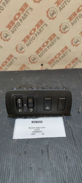 BOB059 BUTOANE REGLAJ LUMINI RENAULT 648450001R