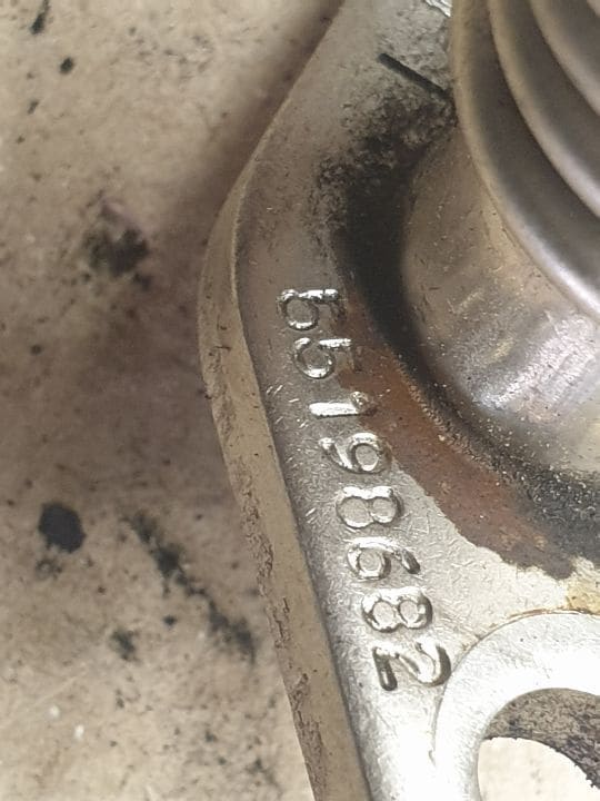 05003 Conducta teava ulei racitor gaze 1.9 d opel 55198682