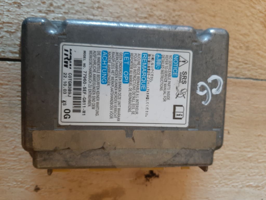CALCULATOR MODUL AIRBAG HONDA ACCORD C6