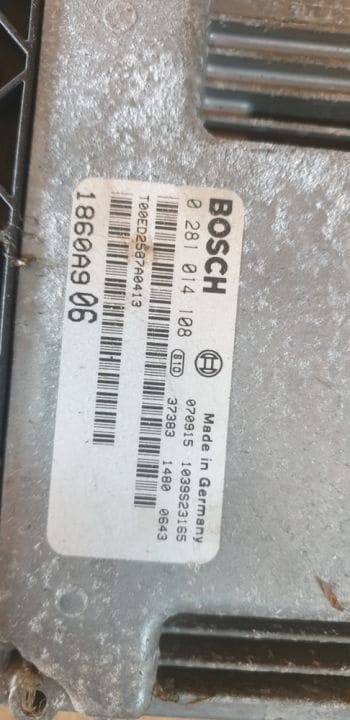 03221 ECU Calculator Mitsubishi Outlander 0281014108 1860A906