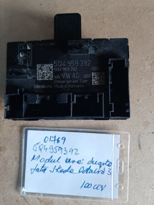 01769 Modul usa dreapta fata Skoda Octavia 3