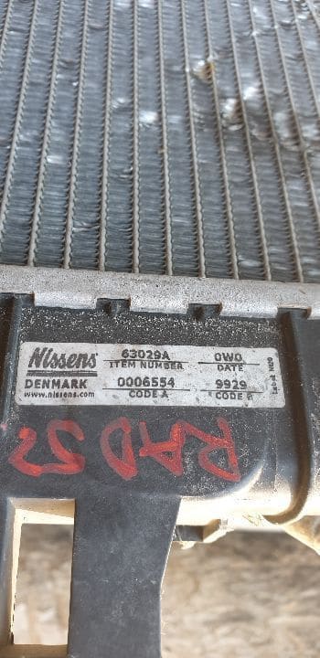 RAD52 Radiator racire motor Opel 63029A